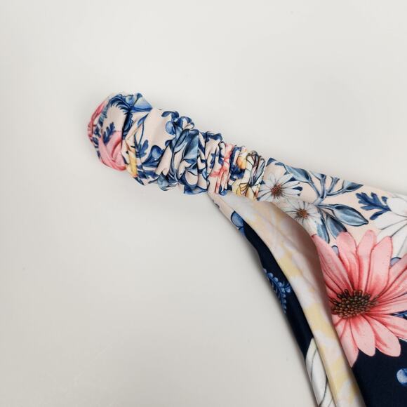 Agua Bendita Terra Bikini Bottom in Ross Floral Blue Size XL NWT - Picture 2 of 5